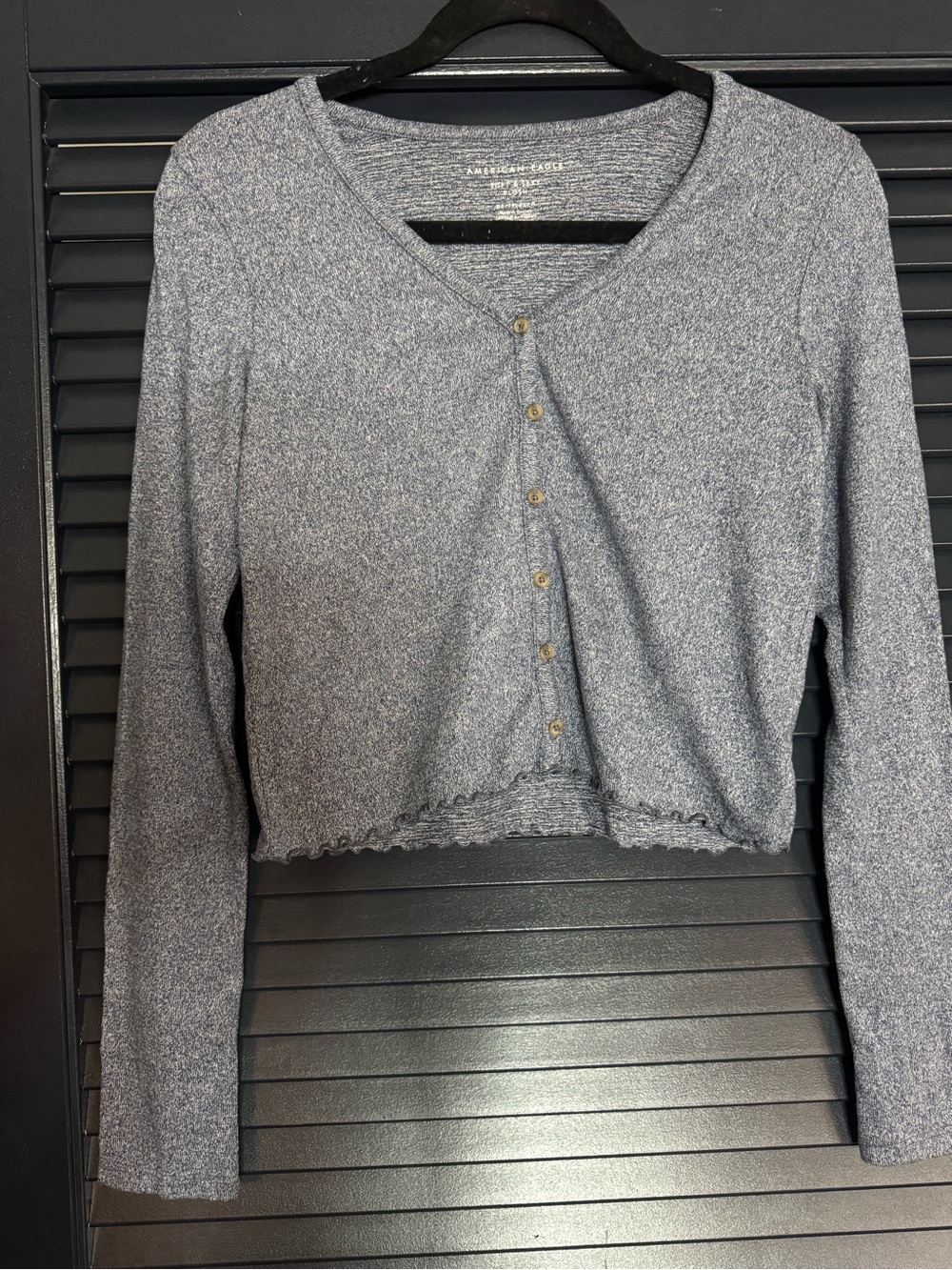 American Eagle Soft & Sexy Plush Cropped Cardigan XS
